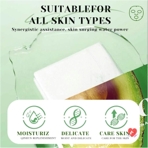 12 Sheet Masks, Korean Face Care with Natural Ingredients, Daily Care Beauty Mask, Hydration and Nourishing for All Skin Types, 25ML