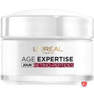 Crème de jour visage anti âge retino peptides Age Expertise, L&rsquo;Oréal Paris