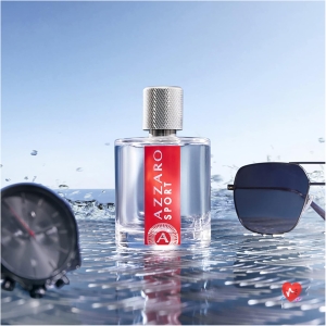 Azzaro Sport Eau de Toilette - Men's Fragrance Fresh and Pure - Citrus, Aromatic & Woody Fragrance - For Casual Everyday Wear - Luxury Perfume for Men
