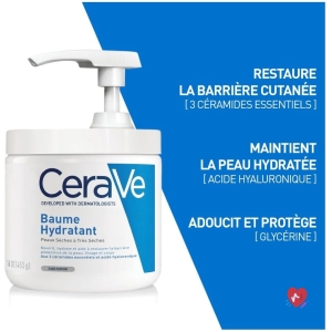 Baume hydratant corps & visage peaux sèches 48h