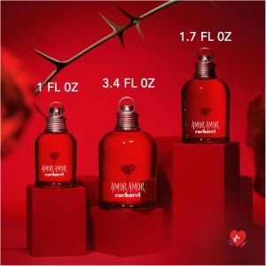 Cacharel - Amor Amor - Eau De Toilette - Sensual, Sweet and Romantic Perfume for Women - A Floral, Fruity and Amber Fragrance - Luxury Perfume for Women - 30 ml