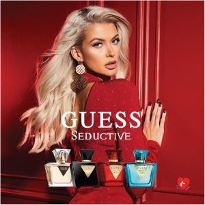 Coffret parfum femme 4 miniatures Seductive, Red, Blue, Black