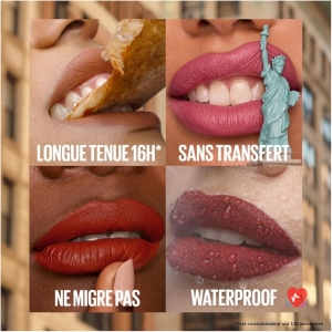Coffret x6 Rouge à lèvres liquides Superstay Matte Ink