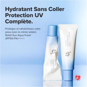 Crème solaire SPF50 Aqua Fresh Relief Sun B5 Rice