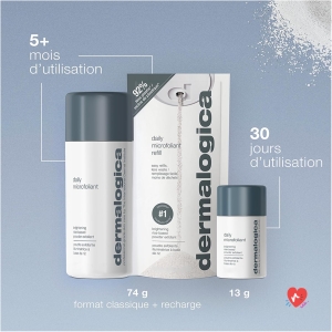 Dermalogica Daily Microfoliant - Iconic Gentle Daily Exfoliant with Rice Powder. Smoothes skin texture, evens and brightens complexion
