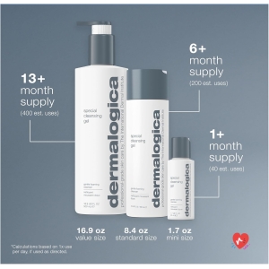 Dermalogica Special Cleansing Gel - Gel nettoyant doux sans savon, nettoie la peau en profonfeur sans agresser.