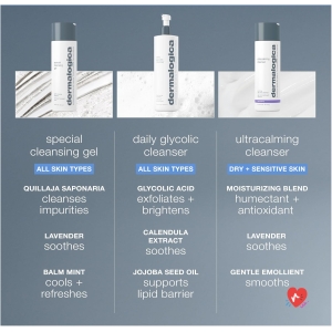Dermalogica Special Cleansing Gel - Gel nettoyant doux sans savon, nettoie la peau en profonfeur sans agresser.