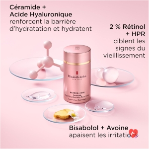 Elizabeth Arden, Retinol + HPR Ceramide Aqua-Regenerating Cream (50 ml), Powerful Anti-Wrinkle, Anti-Aging and Moisturizing Cream
