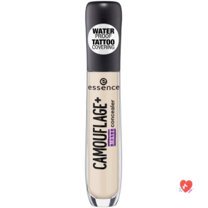 essence CAMOUFLAGE+ MATT concealer correcteur mat, nude, mattifying, matte (5ml)