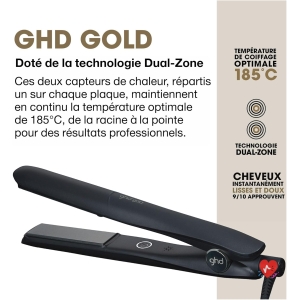 Gold Lisseur cheveux professionnel