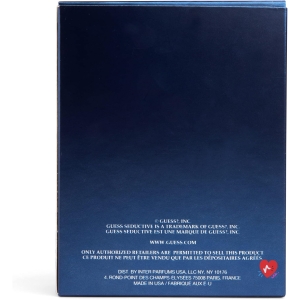 GUESS Seductive Blue, Eau de Toilette pour Homme, Parfum Oriental Boisé, Senteur Fraîche et Épicée, Longue Durée