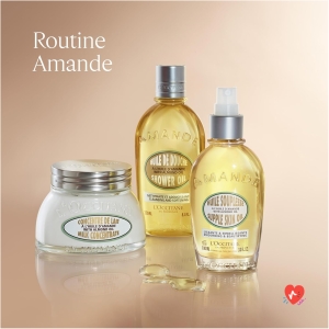 Huile de douche nourrissante Amande