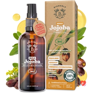 Huile de Jojoba visage corps Bio 100ml