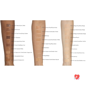 L'Oréal Paris - Fluid Foundation - 24H Hydration - Hyaluronic Acid Formula - All Skin Types - Perfect Match - Shade : Vanilla Rose (2.R) - 30 ml