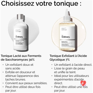 Lotion exfoliante hydratante Milky Tonic 30% ferments