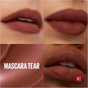 Maybelline New York - Teddy Tint Lip Blush - Melted Matte Effect - Long-lasting hold - Colour: Tear Mascara (20) - Capacity: 5 ml