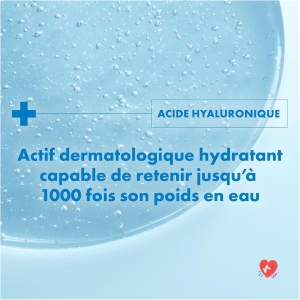 Mixa - Hyalurogel Hydration Booster Serum - For Dehydrated Sensitive Skin - 24h Moisturizer, Plumping - With Pure Hyaluronic Acid, Vitamins B3 + B5 - Hypoallergenic - 30ml