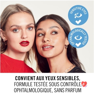 Rimmel London Wonder'Volume Thrill Seeker, 001 Black, Waterproof Mascara, Volumising Mascara, No Leaking, No Bundles, No Crumble, 24 Hour Last, 10 ml