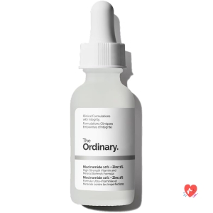 The Ordinary Niacinamide 10% + Zinc 1%, Sérum illuminant et lissant, pour les peaux sujettes aux imperfections, 30 ml