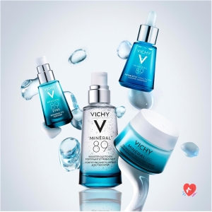 Vichy Mineral 89 Hyaluronic Acid Hydrating Serum for All Skin Types, 50 ml