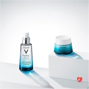 Vichy Mineral 89 Hyaluronic Acid Hydrating Serum for All Skin Types, 50 ml
