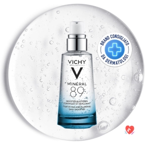 Vichy Mineral 89 Hyaluronic Acid Hydrating Serum for All Skin Types, 50 ml