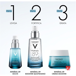Vichy Mineral 89 Hyaluronic Acid Hydrating Serum for All Skin Types, 50 ml