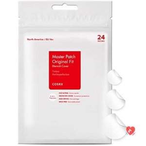 Patchs Anti Boutons Hydrocollou00efdes Cosrx Master Patch, 24 Piu00e8ces
