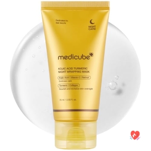 Masque De Nuit U00e9claircissant Kojic Acid Turmeric, Medicube