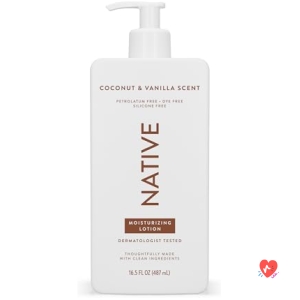 Lotion Corps Coco & Vanille Native, Hydratante Sans Silicones
