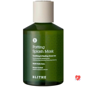 Masque Patting Splash Soothing & Healing Green Tea, Blithe