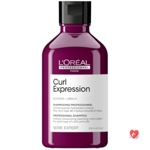 Shampoing Cru00e8me Lavante Hydratation Intense Curl Expression, L'oru00e9al Professionnel Paris