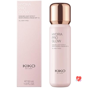 Cru00e8me Hydratante Visage Hydra Pro Glow Spf 10 Kiko Milano