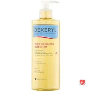 Huile De Douche Apaisante Dexeryl, Nettoie Et Relipide La Peau