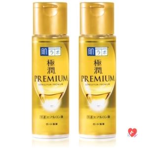 Lotion Hydratante Acide Hyaluronique Premium Hada Labo, 170ml X2