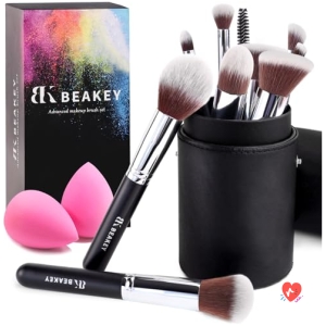 Lot De Pinceaux Maquillage 12 Piu00e8ces Beakey