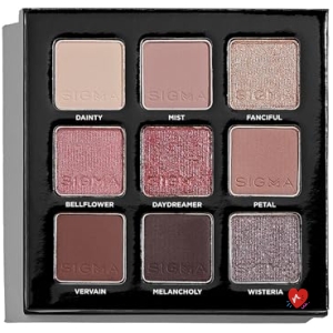 Palette Fards U00e0 Paupiu00e8res Hazy, Sigma Beauty
