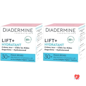 Cru00e8me De Jour Anti Rides Lift+ Hydratant Ultra Fermetu00e9 Diadermine
